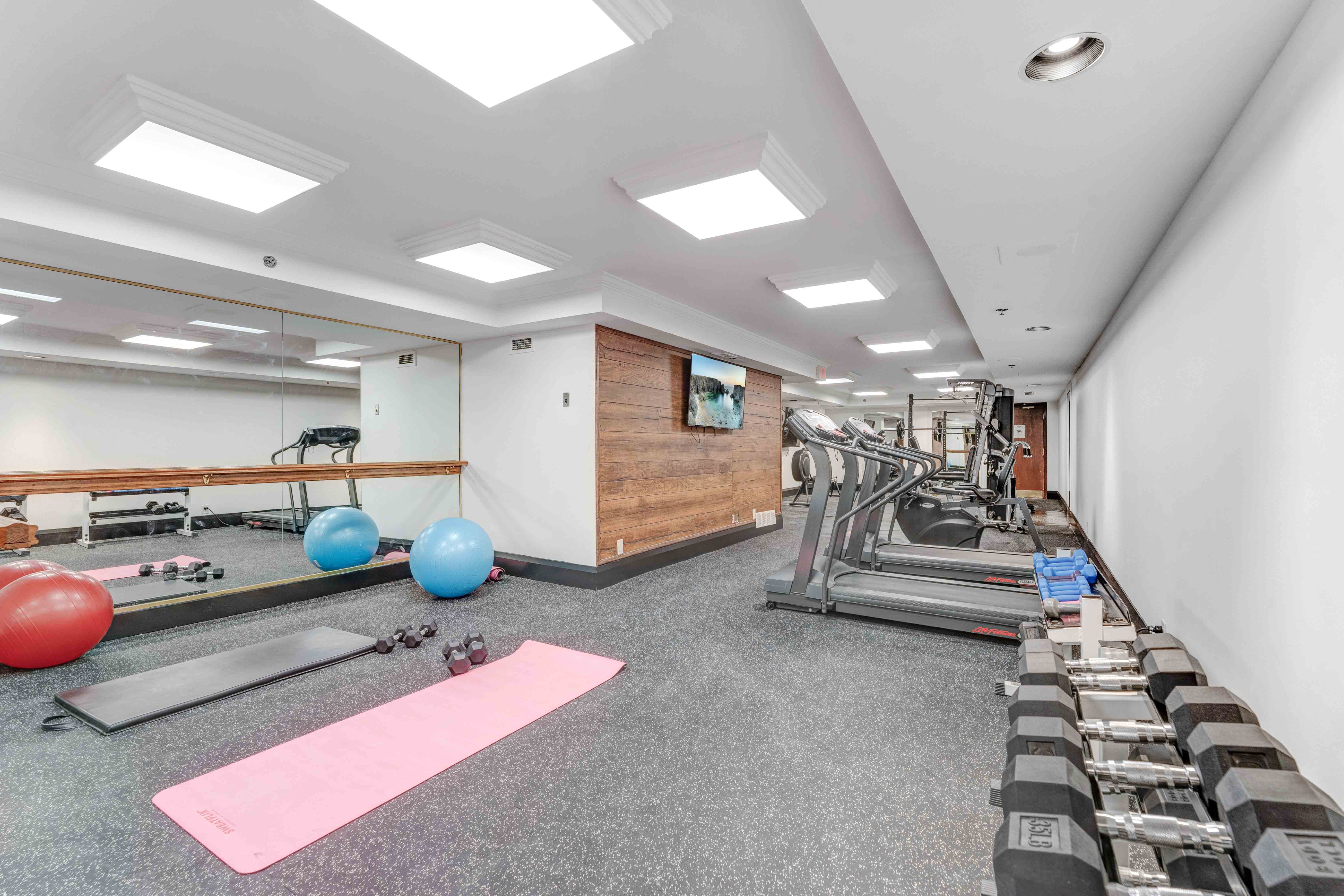 Kitchen of a new rental unit in Montreal