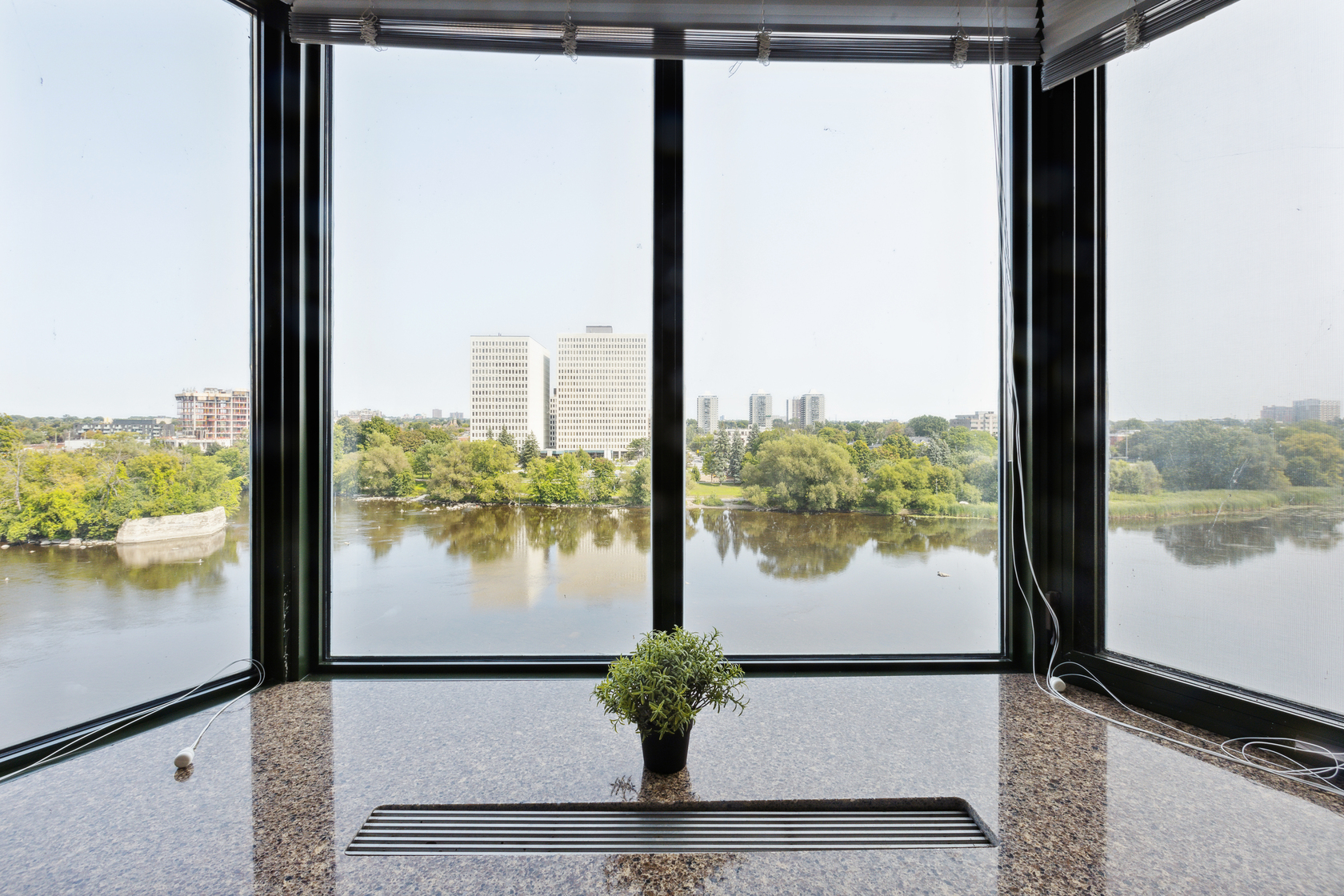 Kitchen of a new rental unit in Montreal